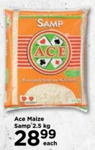 Food Lover's Market Ace Maize Samp 2.5 kg offer