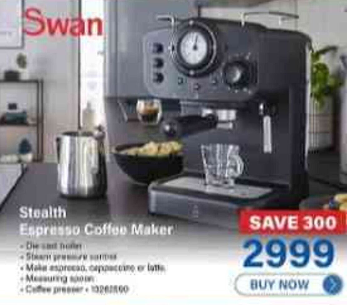 Stealth Espresso Coffee Maker offer at Incredible Connection