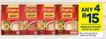 Pick n Pay Royco Packet Soup Assorted 45/50g offer