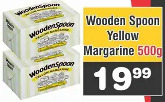 Advance Cash n Carry Wooden Spoon Yellow Margarine 500g offer