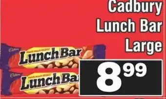Advance Cash n Carry Cadbury Lunch Bar Large offer