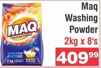 Advance Cash n Carry Maq Washing Powder 2kg x 8's offer