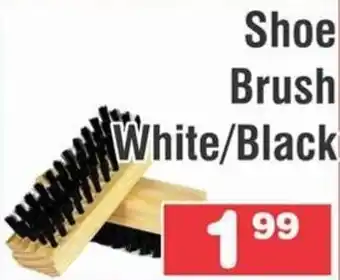 Advance Cash n Carry Shoe Brush White/Black offer