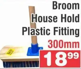 Broom House Hold Plastic Fitting 300mm