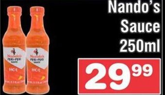 Advance Cash n Carry Nando's Sauce 250ml offer