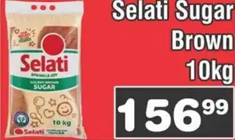 Advance Cash n Carry Selati Sugar Brown 10kg offer