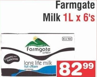 Farmgate Milk 1L x 6's