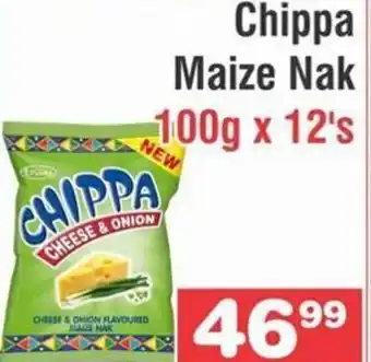 Advance Cash n Carry Chippa Maize Nak 100g x 12's offer