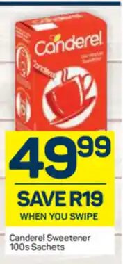 Pick n Pay Canderel Sweetener 100s Sachets offer