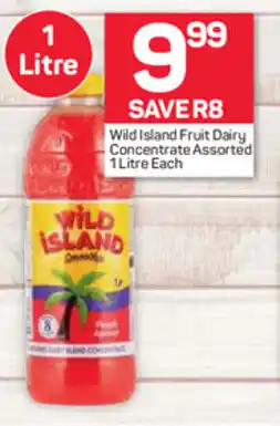Wild Island Fruit Dairy Concentrate 1L