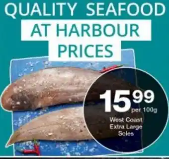 Checkers West Coast Extra Large Soles offer