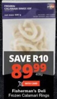 Checkers Fisherman's Deli Frozen Calamari Rings offer