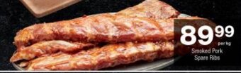 Checkers Smoked Pork Spare Ribs offer
