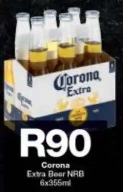 Checkers Corona Extra Beer NRB 6x355ml offer