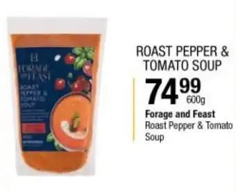 Checkers ROAST PEPPER & TOMATO SOUP offer