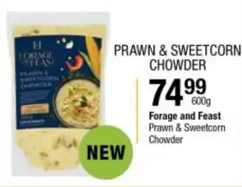 Checkers PRAWN & SWEETCORN CHOWDER offer