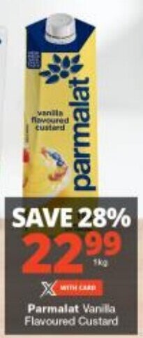 Checkers Parmalat Vanilla Flavoured Custard offer