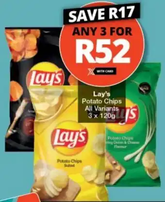 Checkers Lay's Potato Chips All Variants offer
