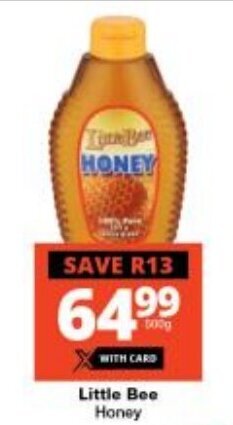 Checkers Little Bee Honey offer