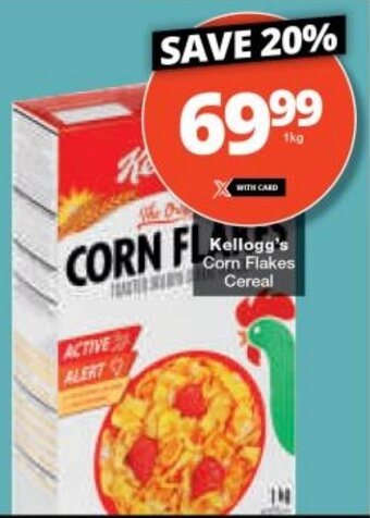 Checkers Kellogg's Corn Flakes Cereal offer
