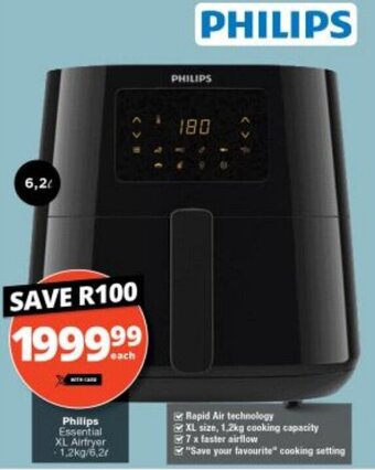 Checkers Philips Essential XL Airfryer offer