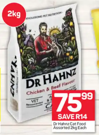 Pick n Pay Dr Hahnz Cat Food 2kg offer