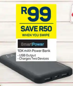 Pick n Pay SmartPower 10K mAh Power Bank offer