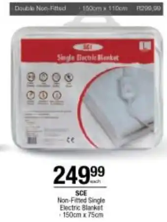 Electric blanket at checkers sale