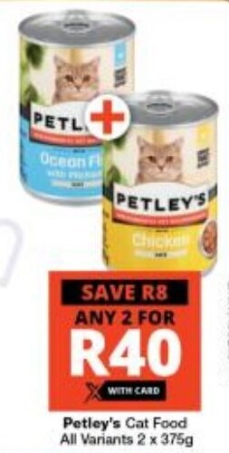 Petley's Cat Food All Variants 2 x 375g