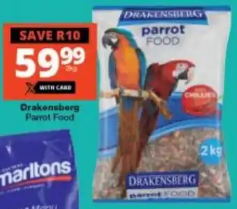 Checkers Drakensberg Parrot Food offer