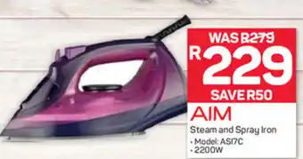 Pick n Pay Steam and Spray Iron 2200W offer