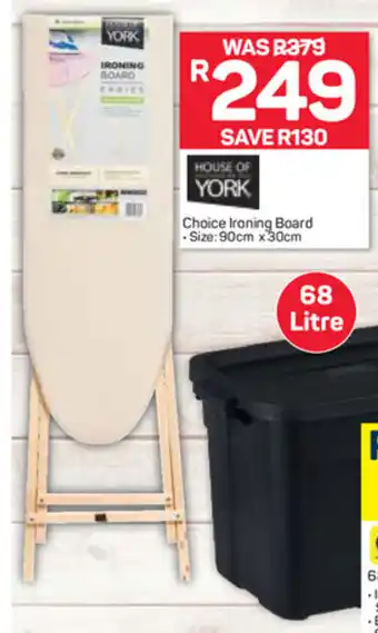Pick n Pay Choice Ironing Board 90cm x 30cm offer