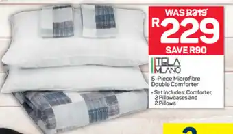 Pick n Pay 5-Piece Microfibre Double Comforter offer