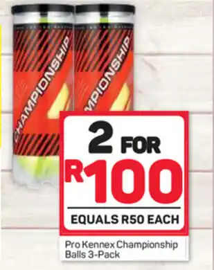 Pick n Pay Pro Kennex Championships Balls 3-Pack offer