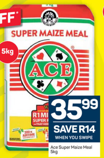 Pick n Pay Ace Super Maize Meal 5kg offer