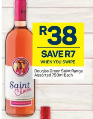 Pick n Pay Douglas Green Saint Range Assorted 750ml offer