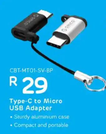 Computer Mania Type-C to Micro USB Adapter offer