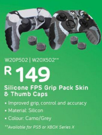 Silicone FPS Grip Pack Skin & Thumb Caps