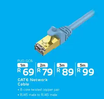 CAT6 Network Cable 1m