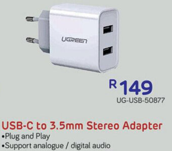 Computer Mania USB-C to 3.5mm Stereo Adapter offer