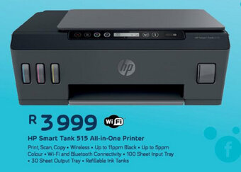 Computer Mania HP Smart Tank 515 All-in-One Printer offer