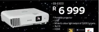 Computer Mania Epson Projector EB-E500 offer