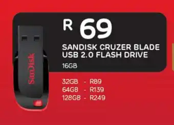Computer Mania Sandisk Cruzer Blade USB 2.0 Flash Drive 16GB offer
