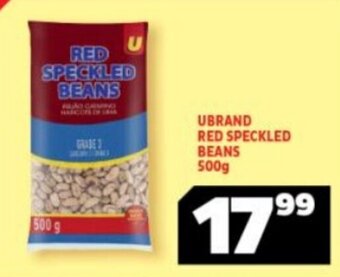 UBRAND RED SPECKLED BEANS 500g