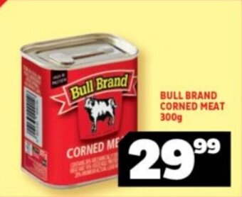 Usave BULL BRAND CORNED MEAT 300g offer
