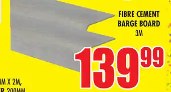 Boxer FIbre Cement Barge Board 3m offer