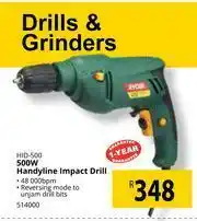 Builders Warehouse Ryobi 500W Handyline Impact Drill HID-500 offer