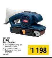 Builders Warehouse Ryobi 810W Belt Sander EBS-810 offer