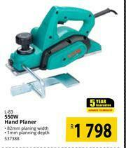 Builders Warehouse Ryobi 550W Hand Planer L-83 offer