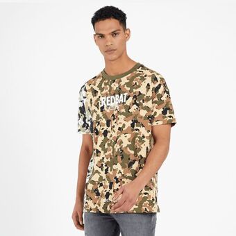 Sportscene Redbat men's green relaxed t-shirt offer